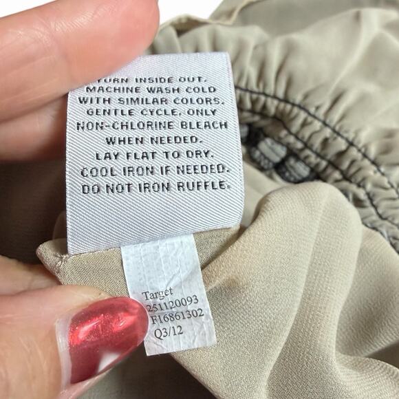 VTG Y2K RUFFLE BLOUSE TOP ROBERT RODRIGUEZ FOR TARGET BOHO FAIRY WHIMSIGOTH M - Picture 6 of 6